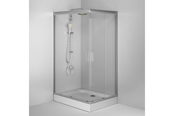 Душевой уголок Am.Pm Gem W90G-404-120280-MT прямоугольный, двери раздвижные