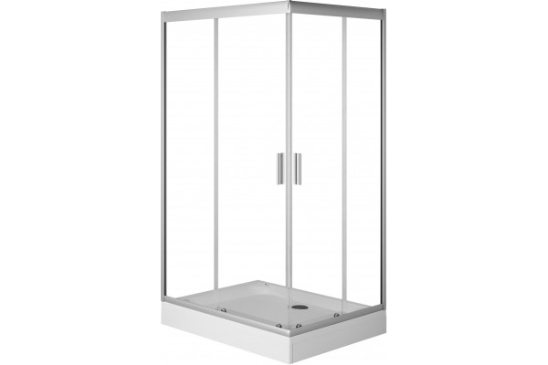 Душевой уголок Am.Pm Gem W90G-404-120280-MT прямоугольный, двери раздвижные
