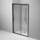 Душевая дверь в нишу Am.Pm Gem Solo W90G-120-1-195BT 120 см раздвижная, стекло прозрачное