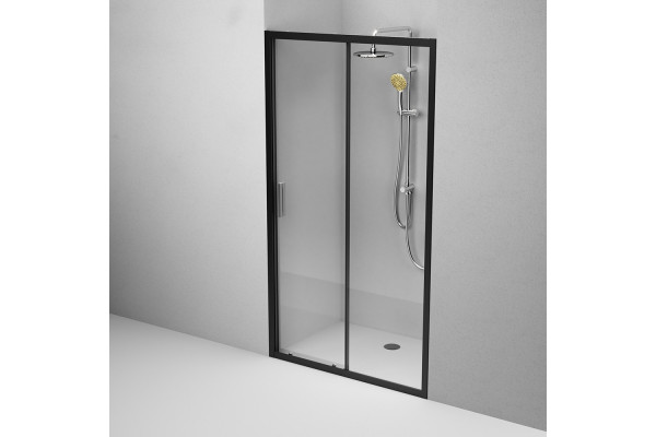 Душевая дверь в нишу Am.Pm Gem Solo W90G-110-1-195BT 110 см раздвижная, стекло прозрачное