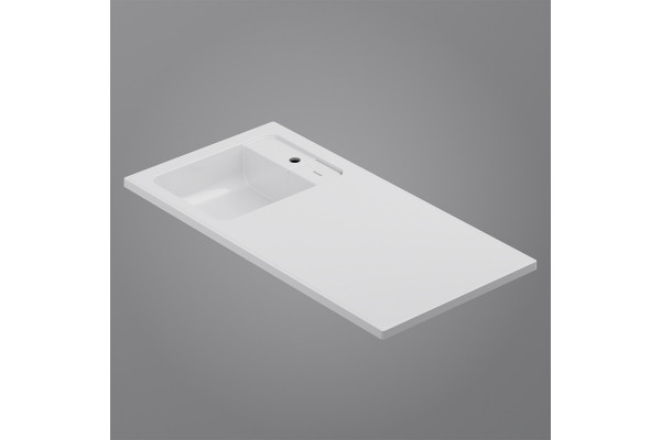 Мебельная раковина Am.Pm X-Joy M85AWPL1001WG 100 L прямоугольная, цвет белый