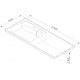 Мебельная раковина Am.Pm X-Joy M85AWPL1201WG 120 L прямоугольная, цвет белый