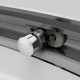 Душевой уголок Am.Pm Like W83G-315-090CG64 90x90 профиль матовый хром, стекло тонированное, четверть круга, двери раздвижные