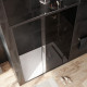 Душевая дверь в нишу Am.Pm Gem Solo W90G-140-1-195BG 140 см раздвижная, стекло прозрачное, тонированное