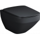 Унитаз подвесной Am.Pm Inspire V2.0 FlashClean C50A1700MBSC безободковый, черный матовый, 39x55 см