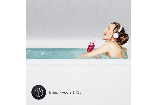 Акриловая ванна Am.Pm Gem W90A-170-070W-A1 170x70 прямоугольная, встраиваемая