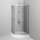 Душевой уголок Am.Pm X-Joy Twin Slide W88E-205-090MT64 90x90, с поддоном, четверть круга, двери раздвижные
