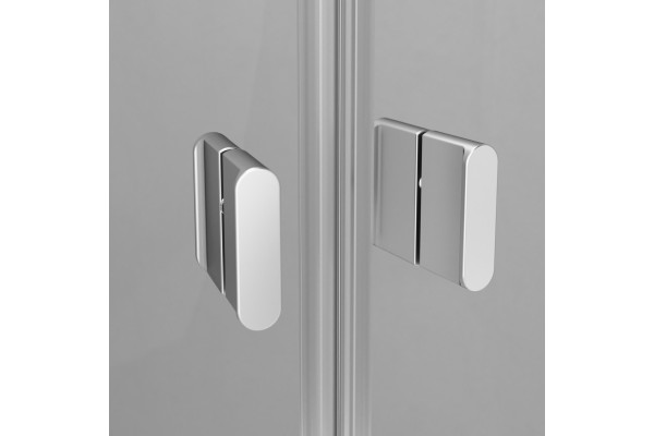 Душевой уголок Am.Pm X-Joy Twin Slide W88E-205-090MT64 90x90, с поддоном, четверть круга, двери раздвижные