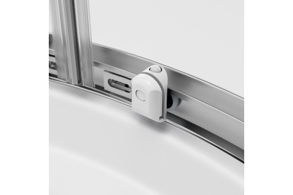 Душевой уголок Am.Pm X-Joy Twin Slide W88E-205-090MT64 90x90, с поддоном, четверть круга, двери раздвижные