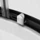 Душевой уголок Am.Pm X-Joy Twin Slide W88E-205-090BT64 90x90, с поддоном, четверть круга, двери раздвижные