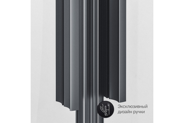 Душевой уголок Am.Pm Gem S W93G-404-100280-BT 100х80 прямоугольный, двери раздвижные