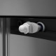 Душевой уголок Am.Pm X-Joy Twin Slide W88G-205-090BT64 90x90, профиль черный, четверть круга, двери раздвижные