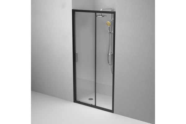 Душевая дверь в нишу Am.Pm Gem Solo W90G-100-1-195BT 100 см раздвижная, стекло прозрачное