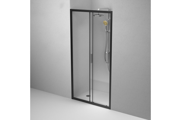 Душевая дверь в нишу Am.Pm Gem Solo W90G-100-1-195BT 100 см раздвижная, стекло прозрачное
