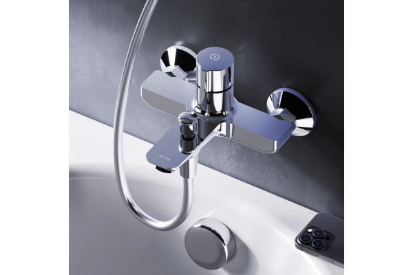 Смеситель для ванны с душем Am.Pm X-Joy TouchReel F85A10500 хром