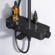 Душевая стойка Am.Pm Inspire V2.0 F0750A522 с термостатом, черная, цвет черный, штанга 146 см