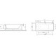 Акриловая ванна Am.Pm Spirit 150x70 без гидромассажа пристенная, прямоугольная