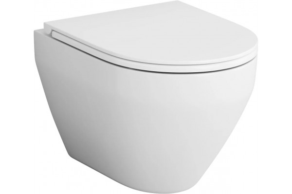 Унитаз подвесной Am.Pm Spirit FlashClean белый, овальный, 36.5x49 см