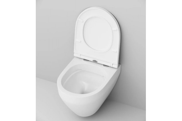 Унитаз подвесной Am.Pm Spirit FlashClean белый, овальный, 36.5x49 см