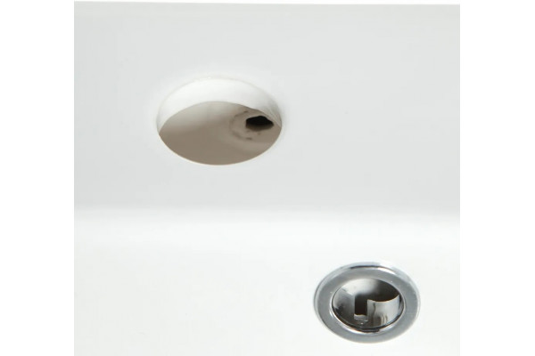 Рукомойник Am.Pm Inspire C504811WH цвет белый, полукруглая, с переливом