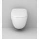 Унитаз подвесной Am.Pm Sensation FlashClean C301700WH белый, овальный, 39x55.5 см