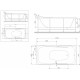 Каркас для ванны Am.Pm Sensation 170х75