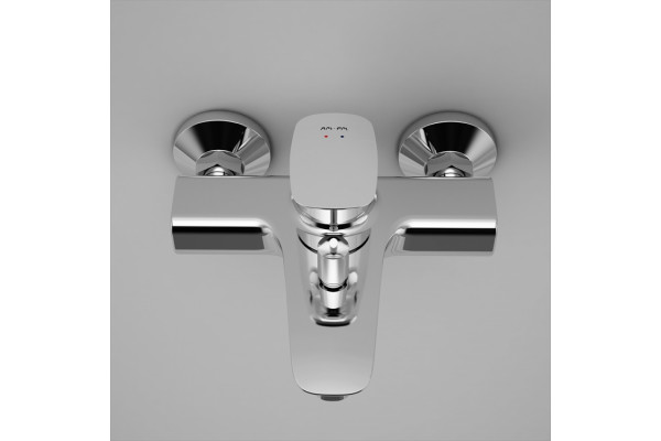 Смеситель Am.Pm Spirit V2.1 F71A10000 для ванны с душем, однорычажный, хром