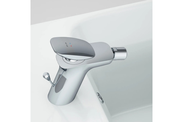 Смеситель Am.Pm Spirit V2.0 F70A83100 для биде, с донным клапаном, однорычажный, хром