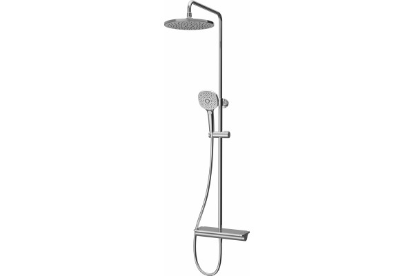 Душевая стойка Am.Pm Spirit V2.0 F0770A400 с термостатом, хром, штанга 127 см