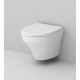 Унитаз подвесной Am.Pm Inspire FlashClean C501700WH белый, овальный, 37x54 см