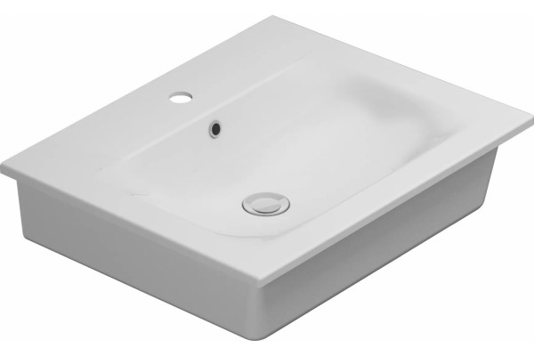 Мебельная раковина Am.Pm Spirit V2.0 60 цвет белый, на тумбу, прямоугольная