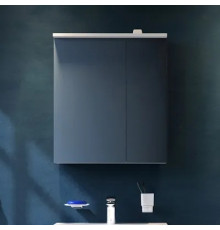 Зеркало-шкаф Am.Pm Spirit V2.0 60 L с LED-подсветкой, белый глянец, левое, с розеткой