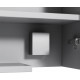 Зеркало-шкаф Am.Pm Spirit V2.0 60 L с LED-подсветкой, белый глянец, левое, с розеткой