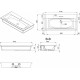 Мебельная раковина Am.Pm Spirit V2.0 100 цвет белый, на тумбу