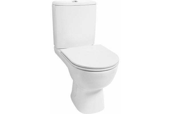 Унитаз-компакт Am.Pm Gem C908607SC с микролифтом, белый, овальный, 36x62 см