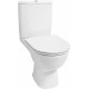 Унитаз-компакт Am.Pm Gem C908607SC с микролифтом, белый, овальный, 36x62 см