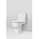 Унитаз-компакт Am.Pm Gem C908607SC с микролифтом, белый, овальный, 36x62 см