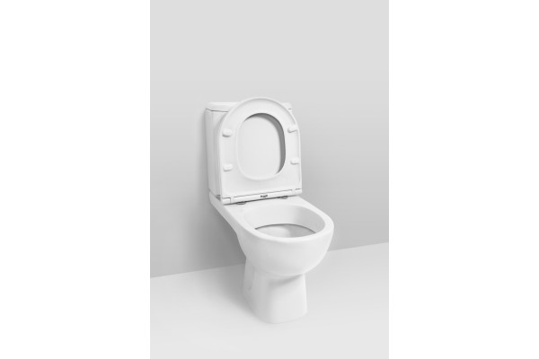 Унитаз-компакт Am.Pm Gem C908607SC с микролифтом, белый, овальный, 36x62 см