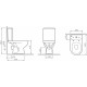 Унитаз-компакт Am.Pm Gem C908607SC с микролифтом, белый, овальный, 36x62 см
