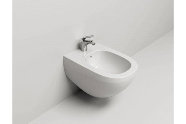 Биде подвесное Am.Pm Sensation C303411WH цвет белый, овальное, 38.5x55.5 см