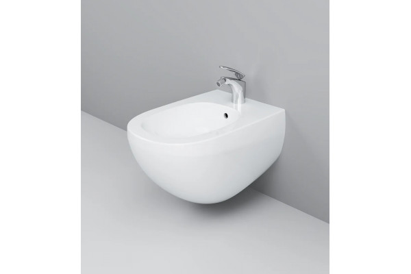 Биде подвесное Am.Pm Sensation C303411WH цвет белый, овальное, 38.5x55.5 см