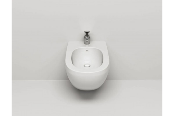 Биде подвесное Am.Pm Sensation C303411WH цвет белый, овальное, 38.5x55.5 см