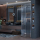 Душевой уголок Ambassador Diamond 12011102 100х100 см четверть круга, двери распашные