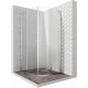 Душевой уголок Ambassador Diamond 12011102 100х100 см четверть круга, двери распашные
