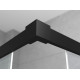 Душевой уголок Ambassador Queen 11011203Black 90x90 квадратный, двери раздвижные