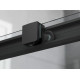 Душевой уголок Ambassador Queen 11011204Black 100x100 квадратный, двери раздвижные
