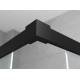 Душевой уголок Ambassador Queen 11011205LBlack 120x80 прямоугольный, двери раздвижные
