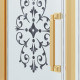 Душевой уголок Ambassador Royal 18015310-L 120х80 см, профиль золото, прямоугольный, двери распашные
