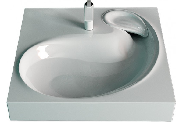 Раковина Andrea Buta60 60x60 квадратная, цвет белый