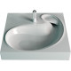 Раковина Andrea Buta60 60x60 квадратная, цвет белый